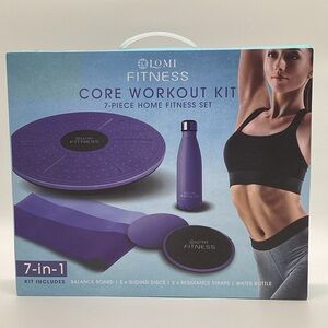LOMI Fitness Core Workout Kit - Purple NWT